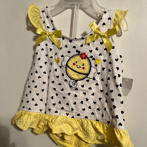 LOT 3 BABY GIRL OUTFITS SIZE 12 MO - Picture 5 of 6